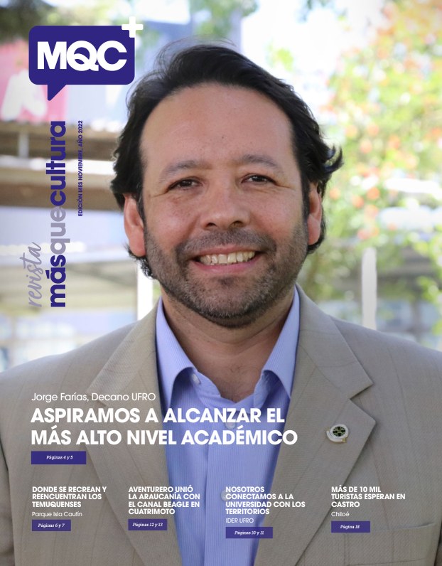 Portada Edición 27 Revista MQC — Noviembre 2022