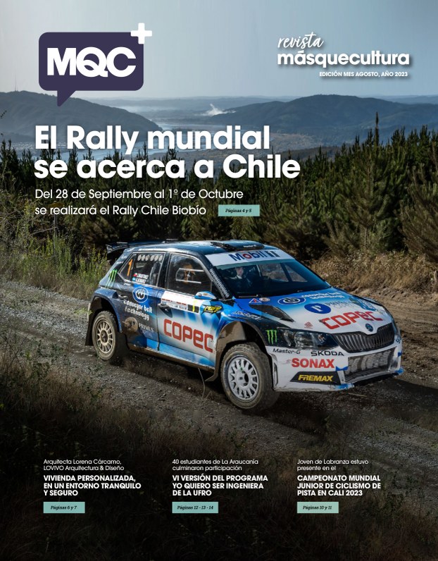 Portada Edición 36 Revista MQC — Agosto 2023