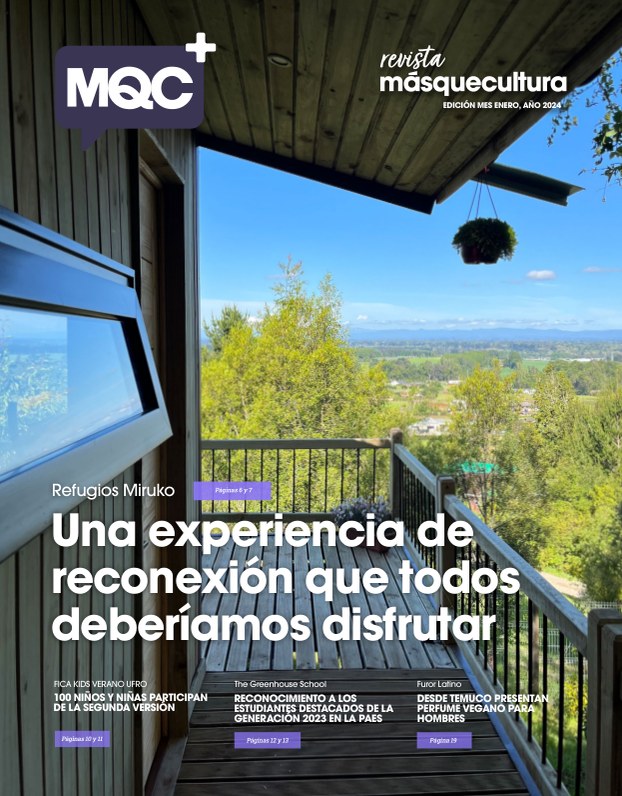 Portada Edición 40 Revista MQC — Enero 2024
