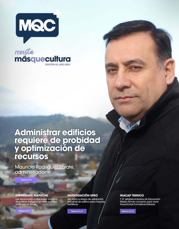 Portada Edición 43 Revista MQC — Mayo 2024