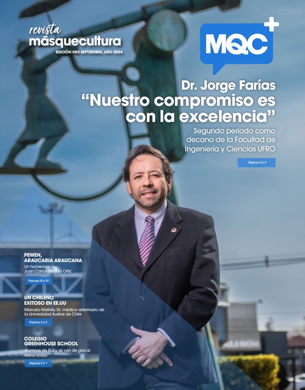 Portada Edición 46 Revista MQC — Septiembre 2024