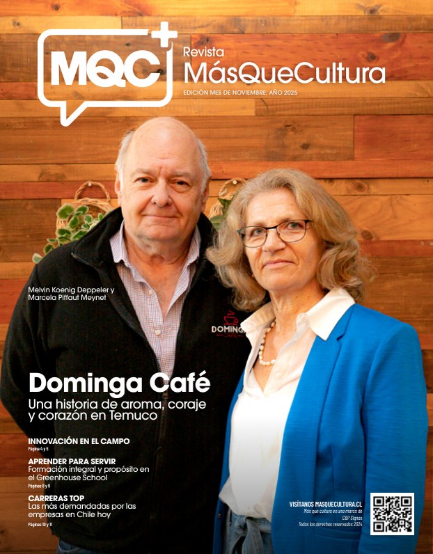 Portada Edición 57 Revista MQC — Noviembre 2025