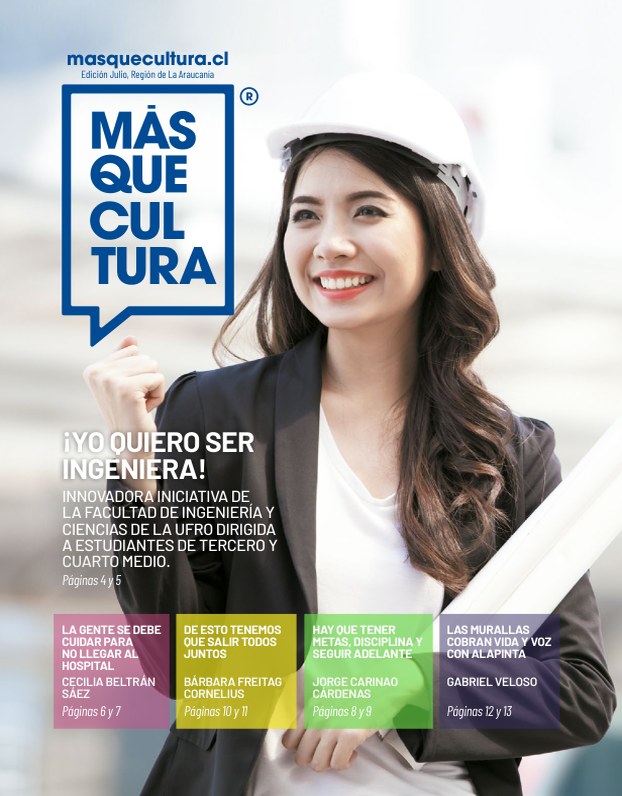 Portada Edición 6 Revista MQC — Julio 2020